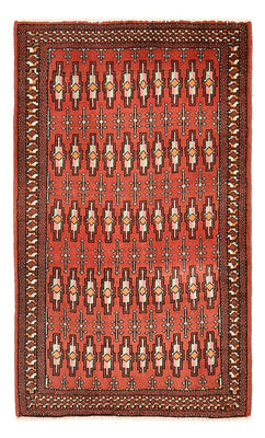 Turkaman Rug - 127 x 73 cm - red