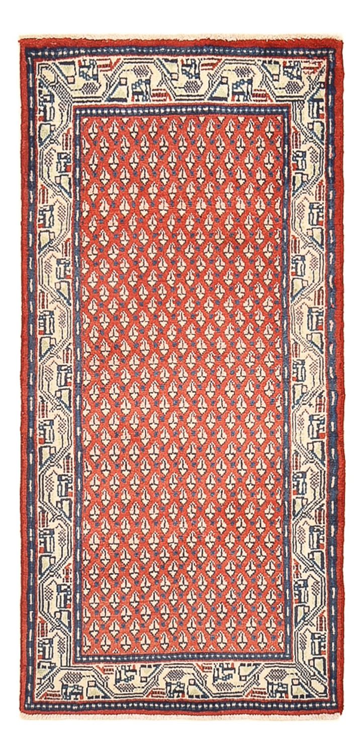 Runner Perser Rug - Mir - 126 x 57 cm - red