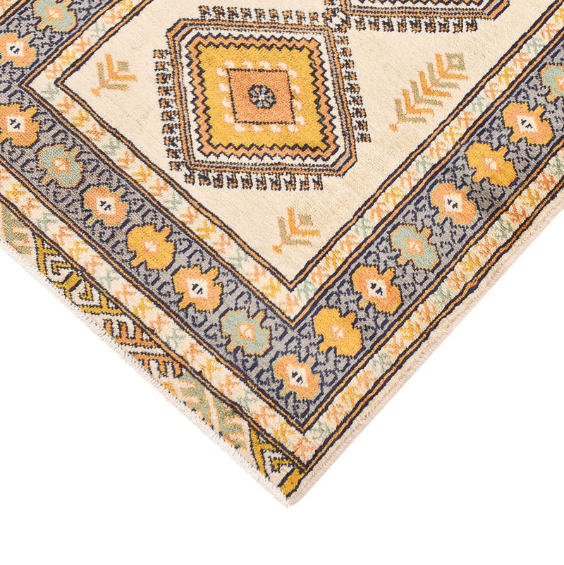 Runner Turkaman Rug - 215 x 65 cm - light green