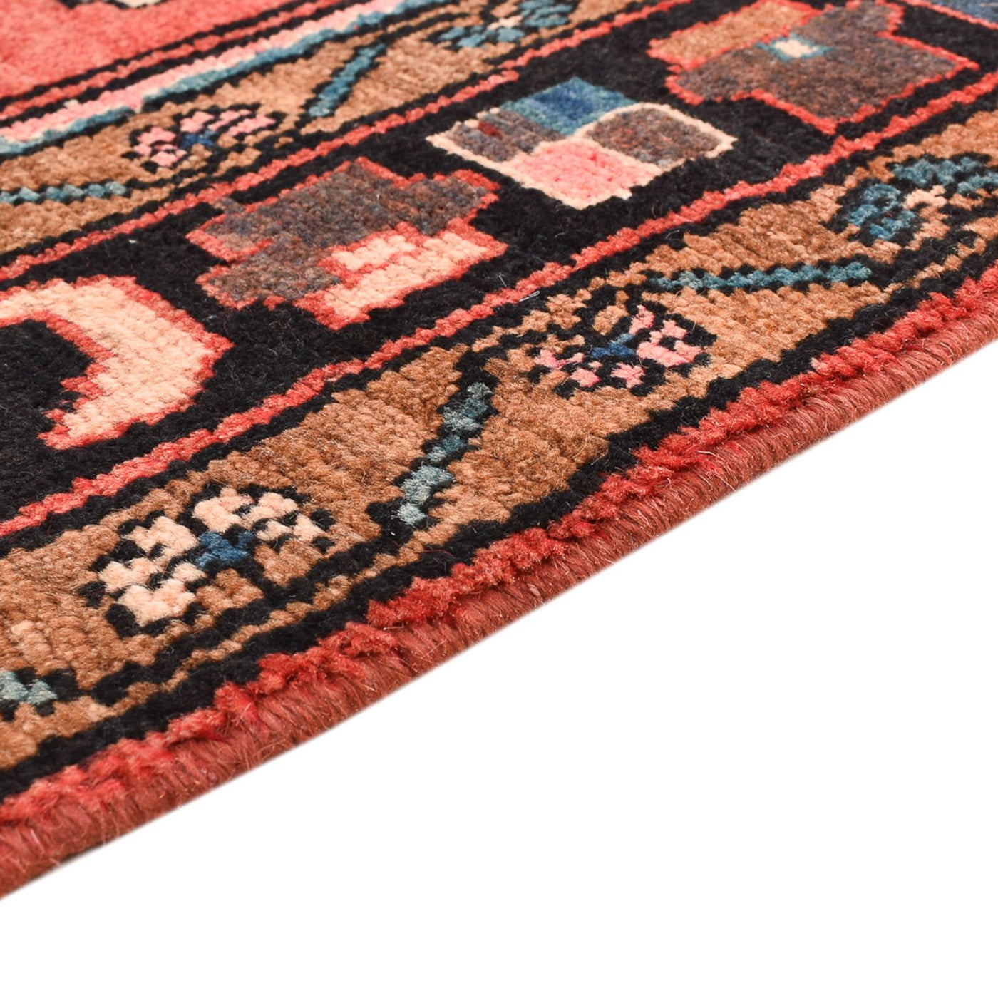 Perserteppich - Nomadic - 210 x 158 cm - hellrot