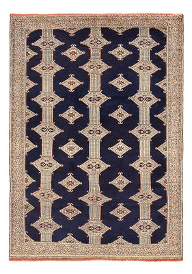 Turkaman Rug - 173 x 120 cm - dark blue