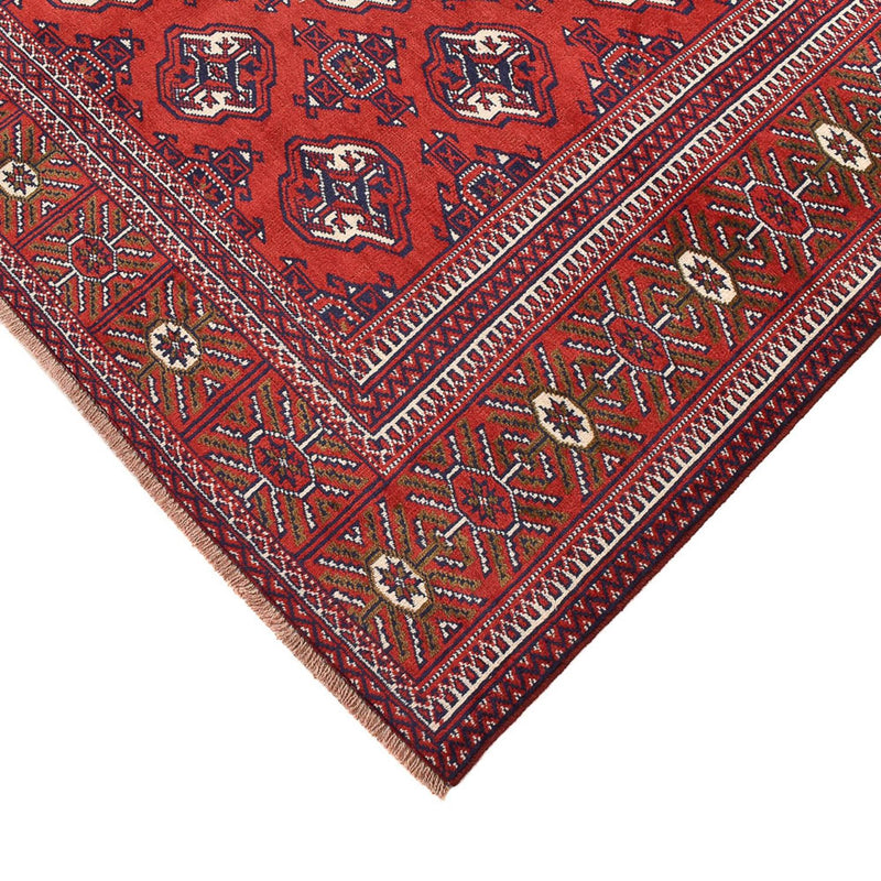 Turkaman Rug - 273 x 185 cm - red