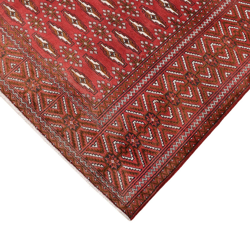 Turkaman Rug - 280 x 203 cm - light red