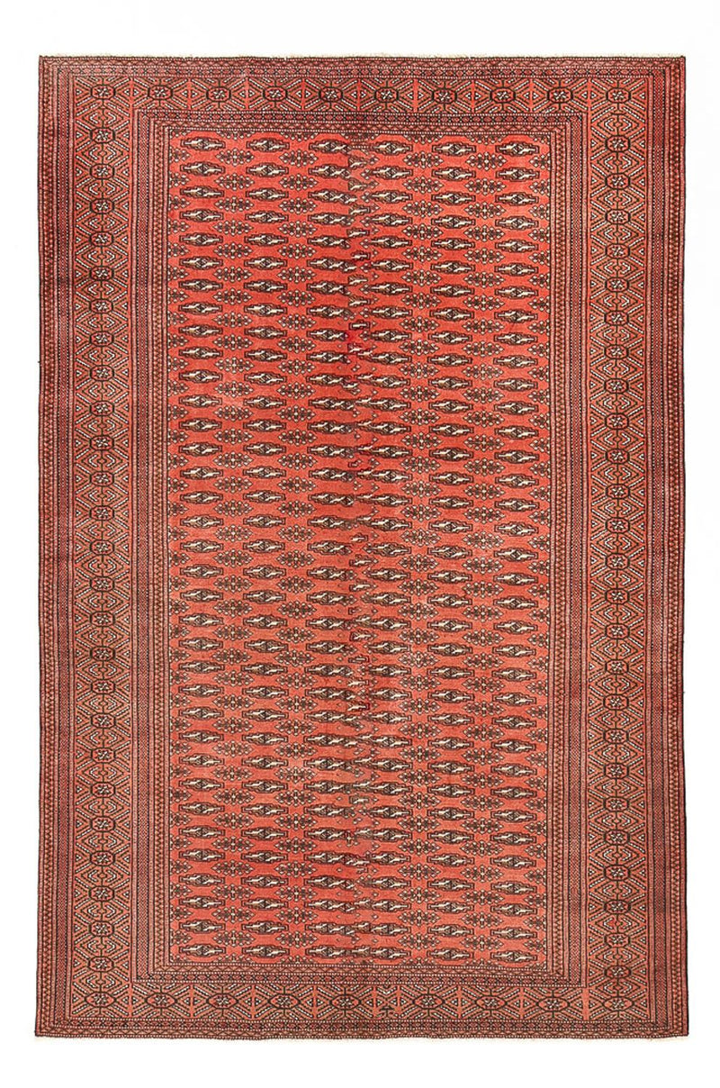 Turkaman Rug - 289 x 191 cm - red