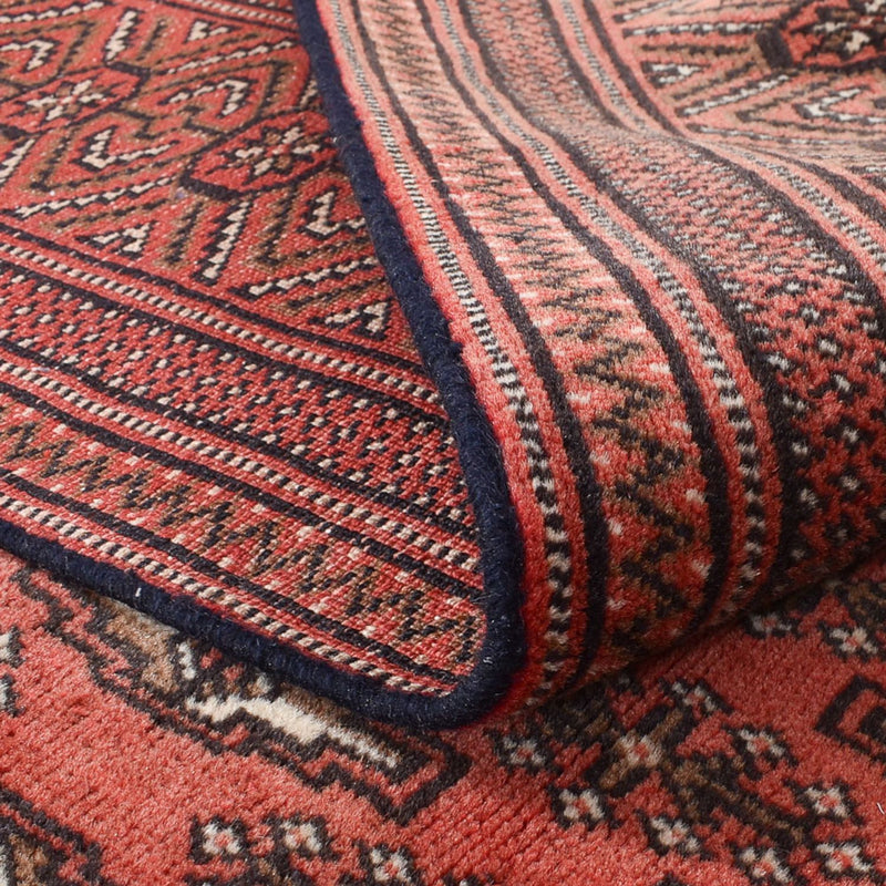 Turkaman Rug - 289 x 191 cm - red