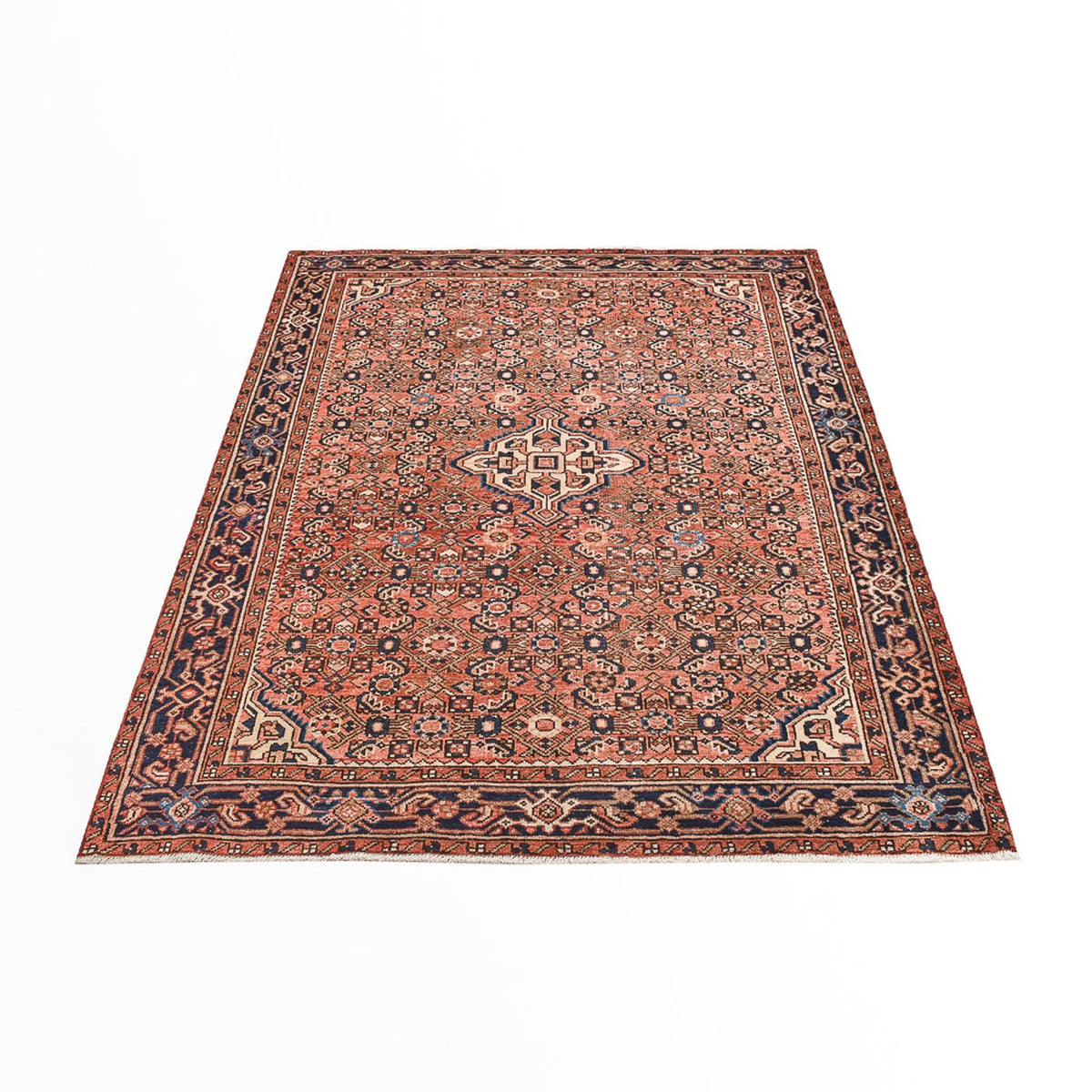 Perser Rug - Nomadic - 198 x 145 cm - rust