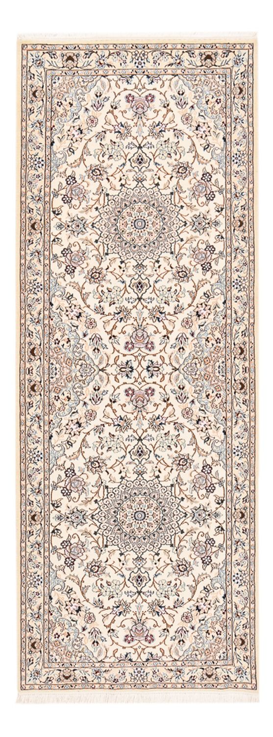 Runner Perser Rug - Nain - Royal - 241 x 92 cm - cream