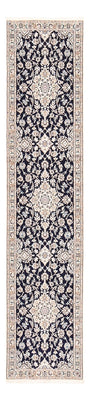Runner Perser Rug - Nain - Royal - 315 x 69 cm - dark blue