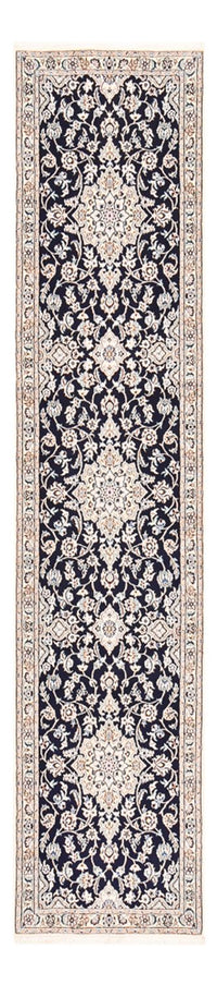 Runner Perser Rug - Nain - Royal - 315 x 69 cm - dark blue