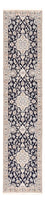 Runner Perser Rug - Nain - Royal - 315 x 69 cm - dark blue