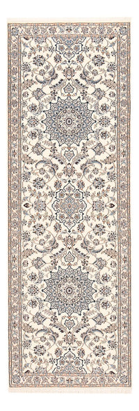 Runner Perser Rug - Nain - Royal - 278 x 91 cm - cream