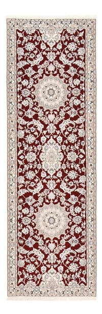 Runner Perser Rug - Nain - Royal - 275 x 93 cm - red