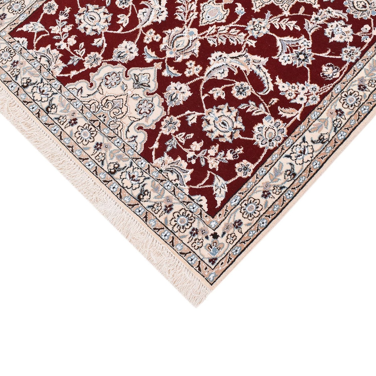 Runner Perser Rug - Nain - Royal - 275 x 93 cm - red