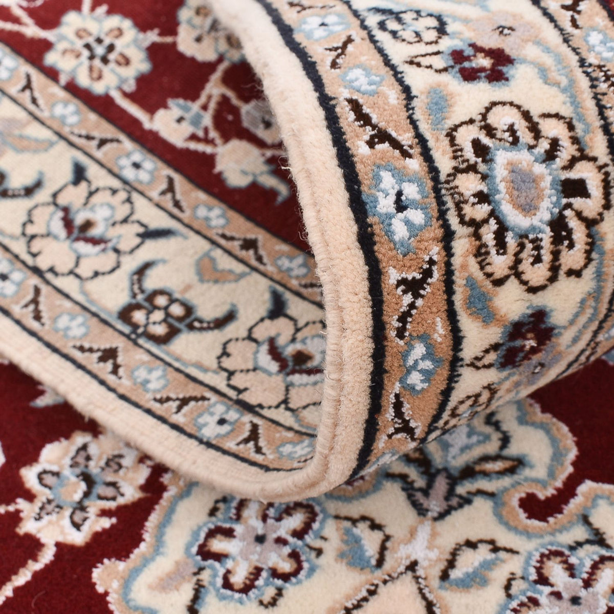 Runner Perser Rug - Nain - Royal - 275 x 93 cm - red