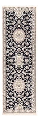 Runner Perser Rug - Nain - Royal - 275 x 90 cm - dark blue