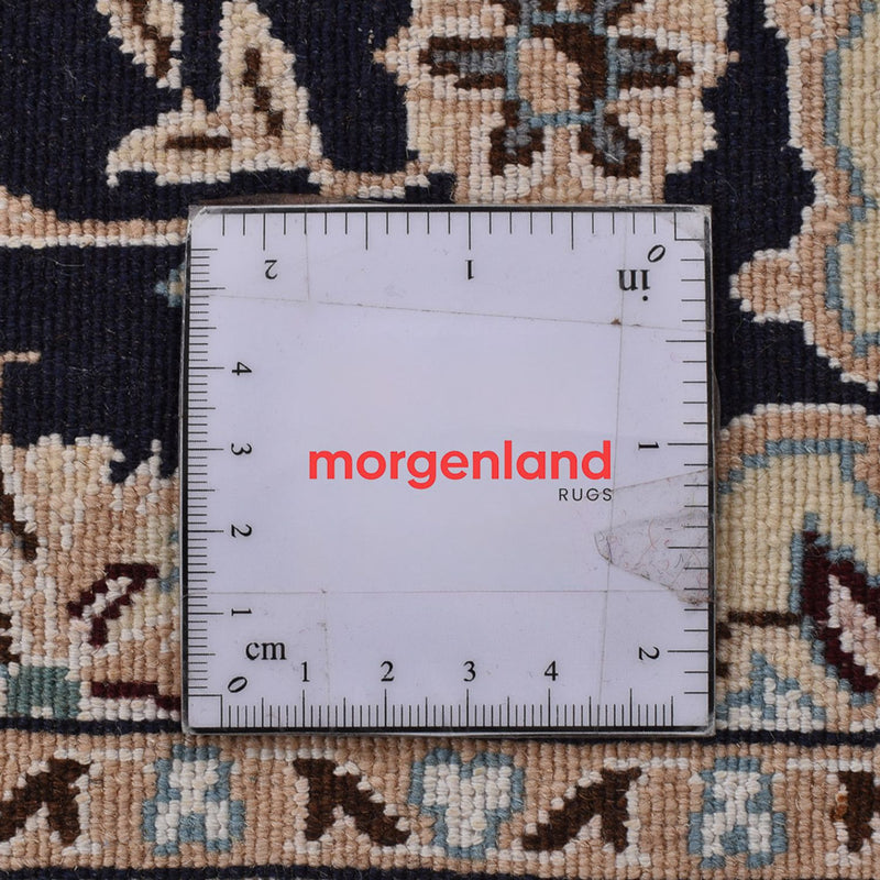 Runner Perser Rug - Nain - Royal - 275 x 90 cm - dark blue