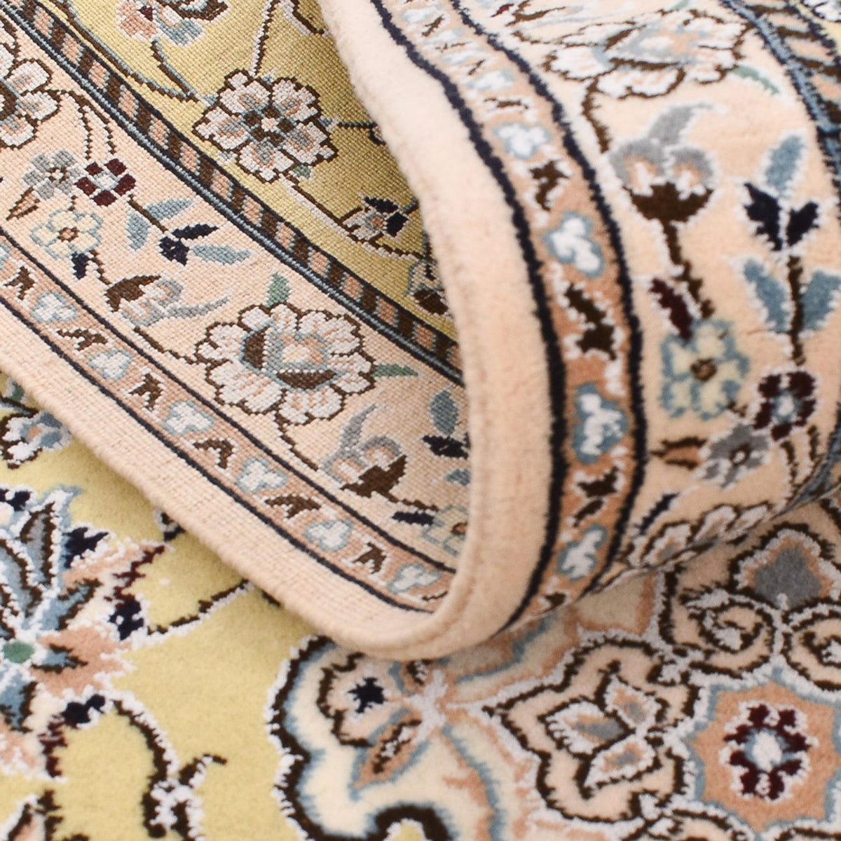 Runner Perser Rug - Nain - Royal - 263 x 90 cm - beige