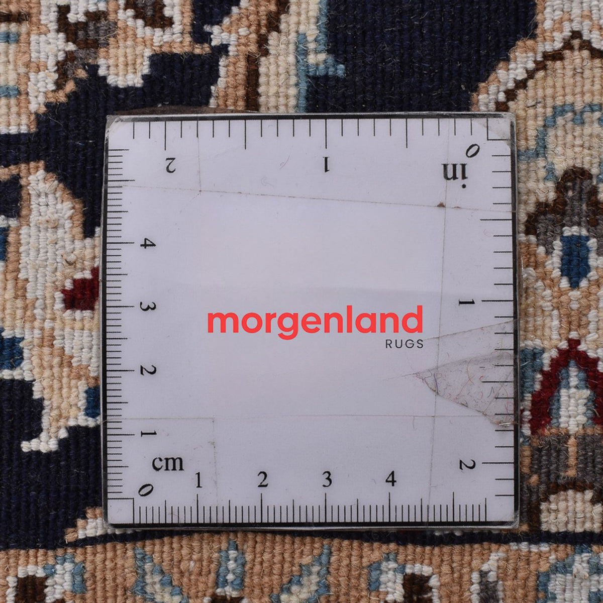 Runner Perser Rug - Nain - Royal - 213 x 72 cm - dark blue