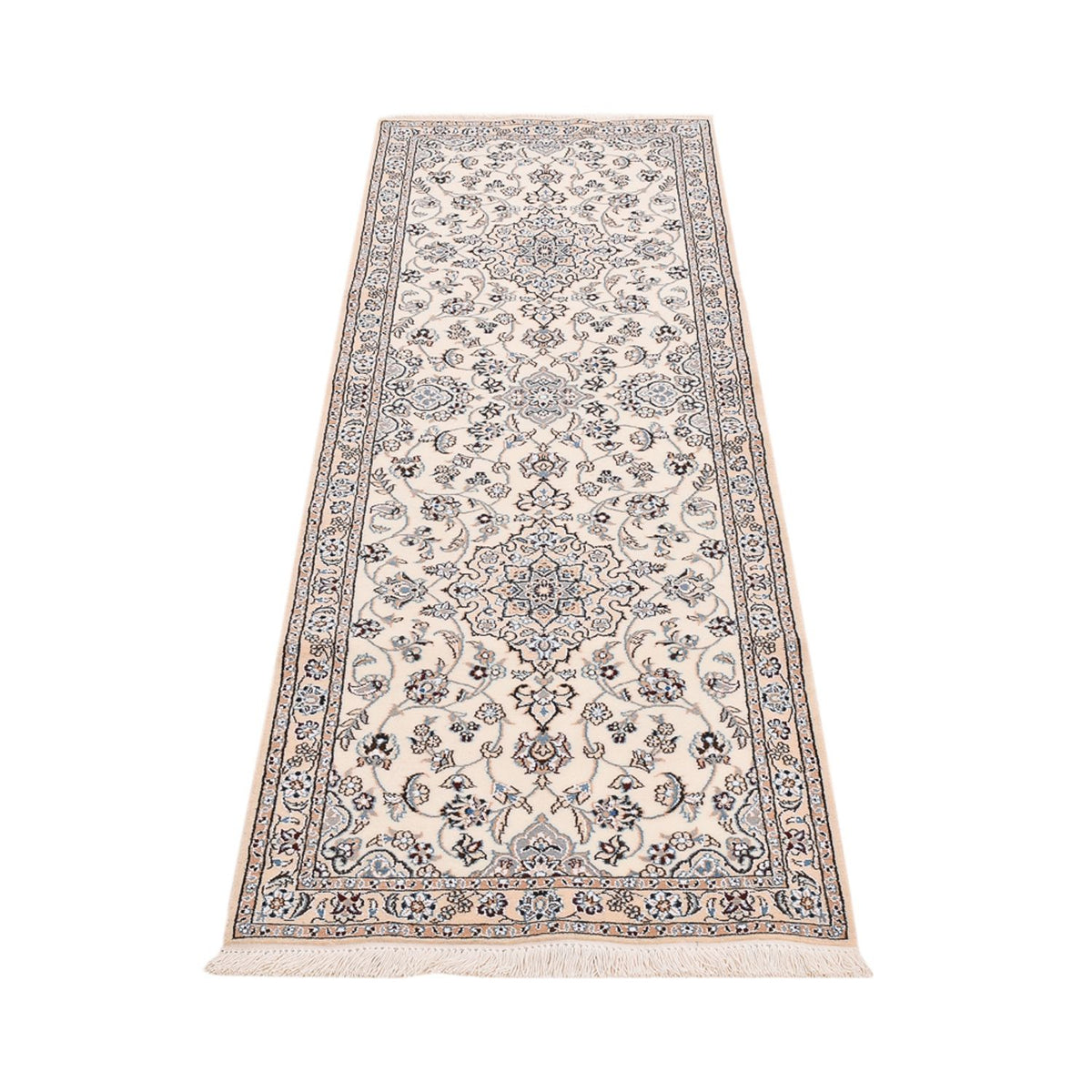 Runner Perser Rug - Nain - Royal - 220 x 70 cm - cream