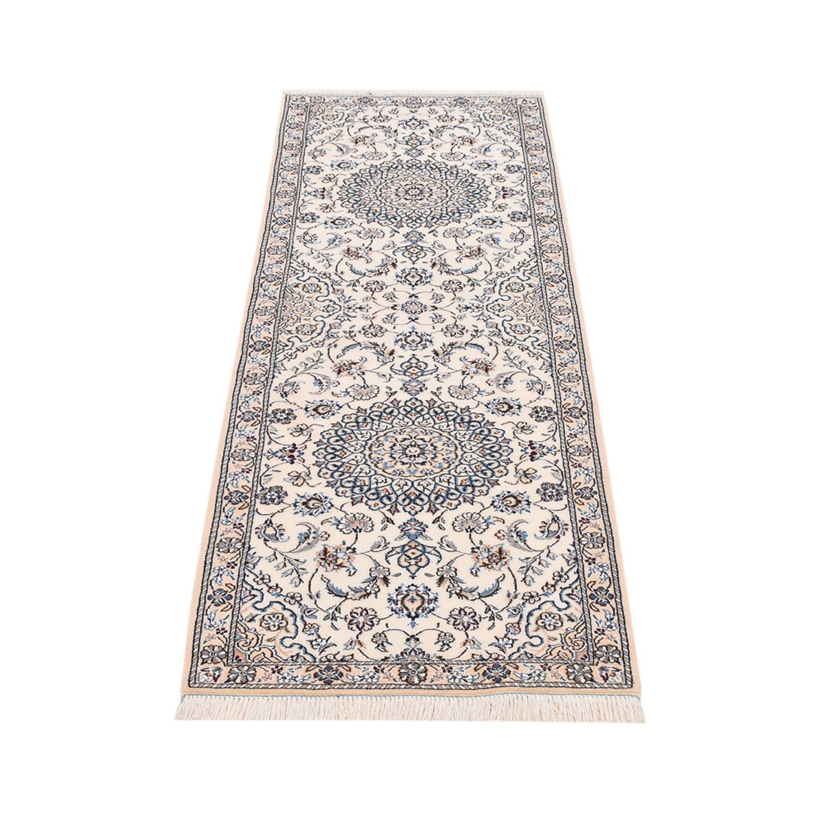 Runner Perser Rug - Nain - Royal - 197 x 61 cm - cream