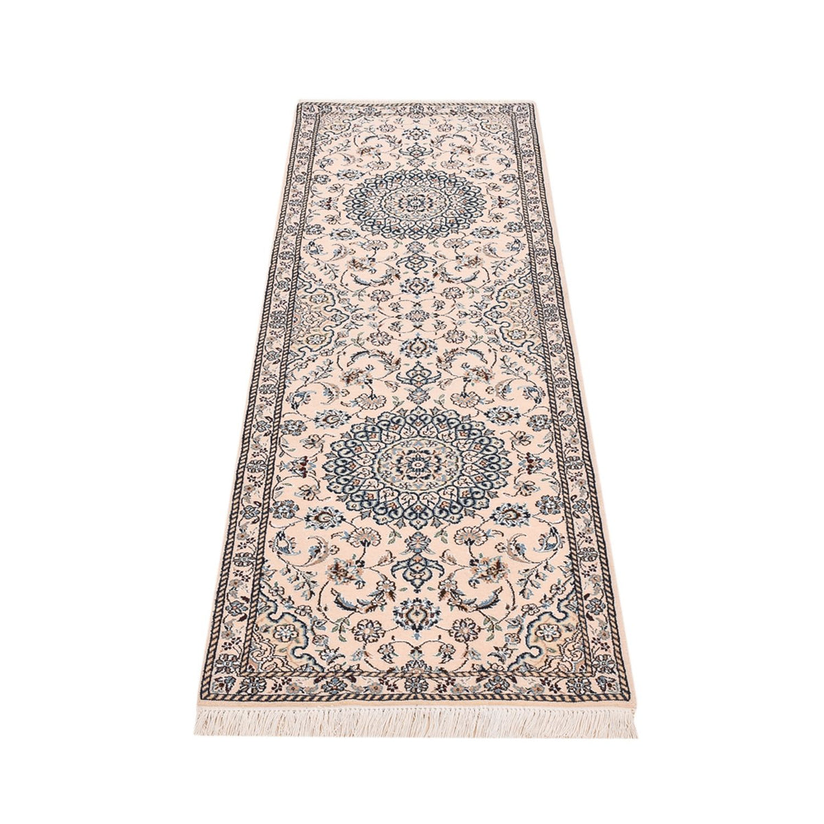 Runner Perser Rug - Nain - Royal - 200 x 62 cm - cream