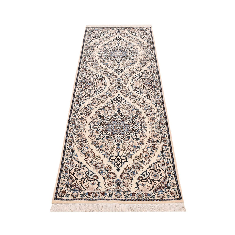 Runner Perser Rug - Nain - Royal - 230 x 70 cm - cream