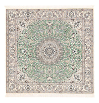 Perser Rug - Nain - Royal square  - 152 x 149 cm - light green