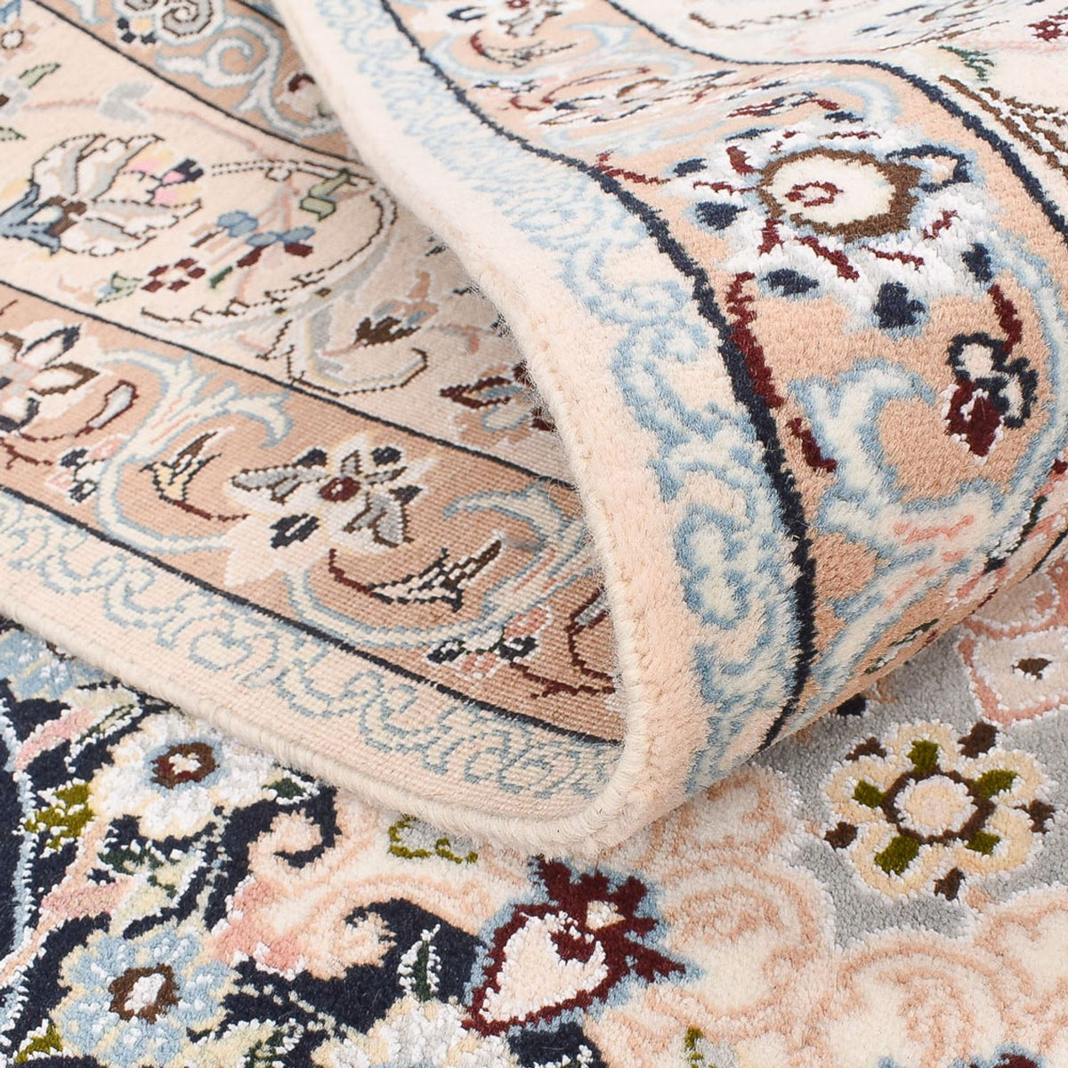 Perser Rug - Nain - Royal - 252 x 164 cm - dark blue