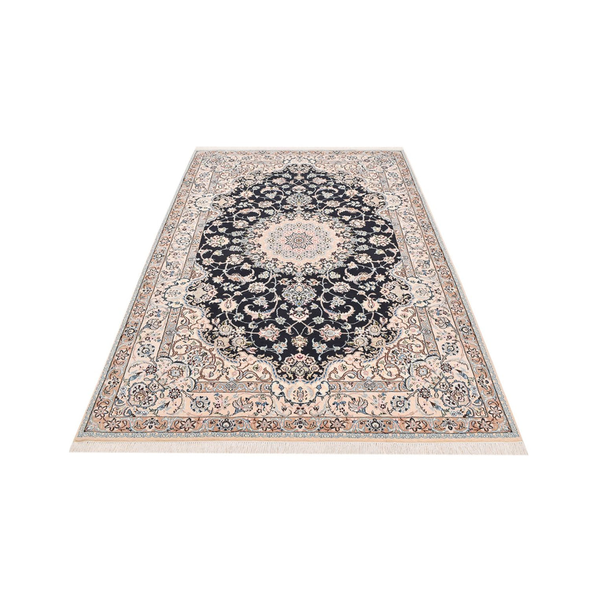 Perser Rug - Nain - Royal - 252 x 164 cm - dark blue