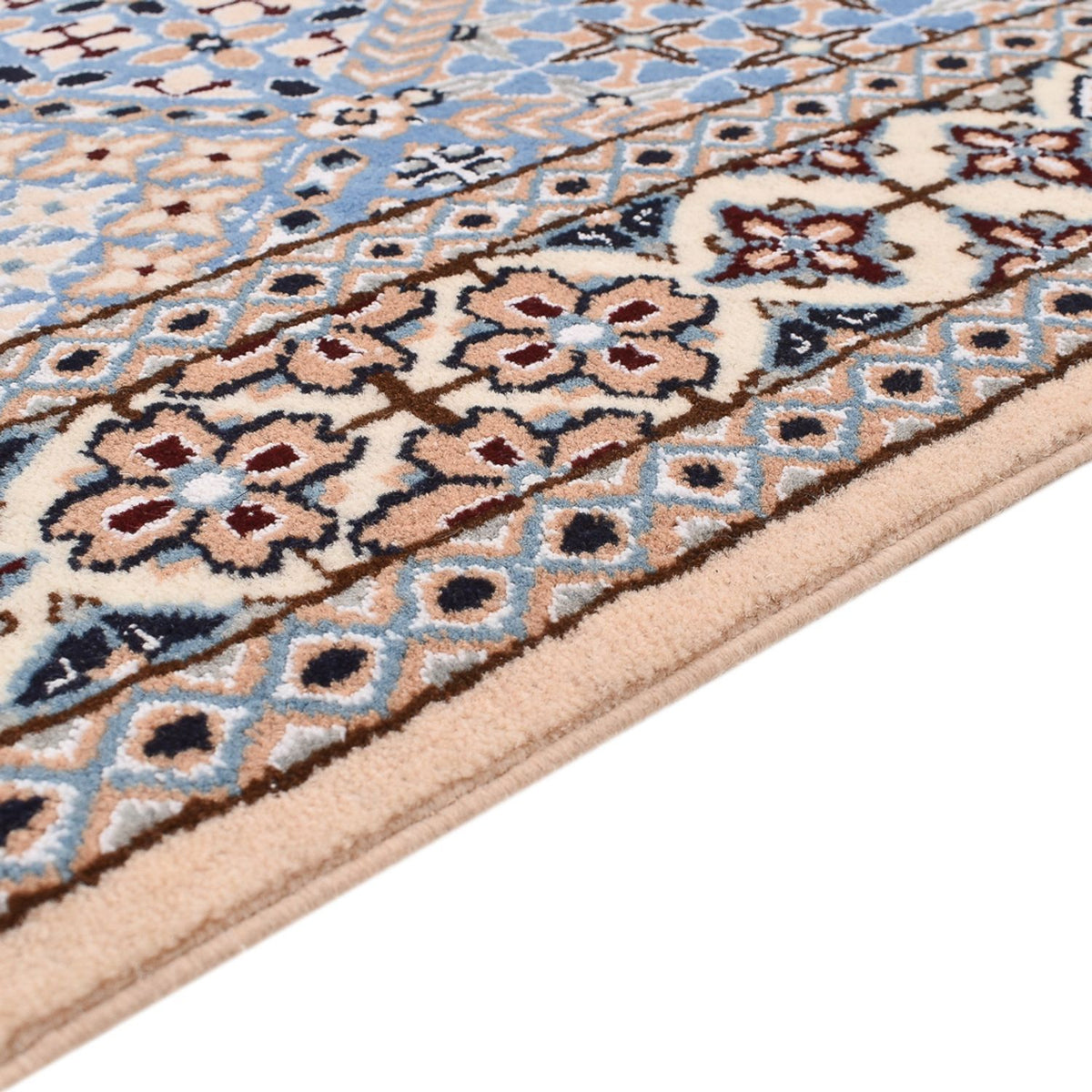 Perser Rug - Nain - Royal - 195 x 137 cm - light blue