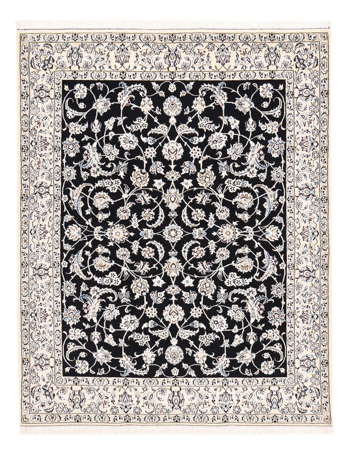 Perser Rug - Nain - Royal - 194 x 147 cm - dark blue