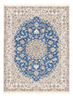 Perserteppich - Nain - Royal - 202 x 151 cm - blau