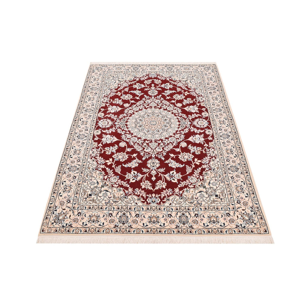 Perser Rug - Nain - Royal - 195 x 127 cm - red