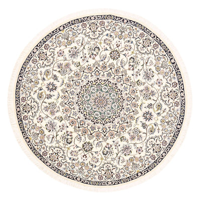 Perser Rug - Nain - Royal round  - 152 x 152 cm - cream
