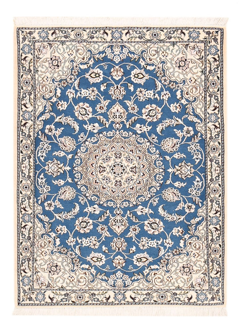 Perser Rug - Nain - Royal - 127 x 90 cm - blue