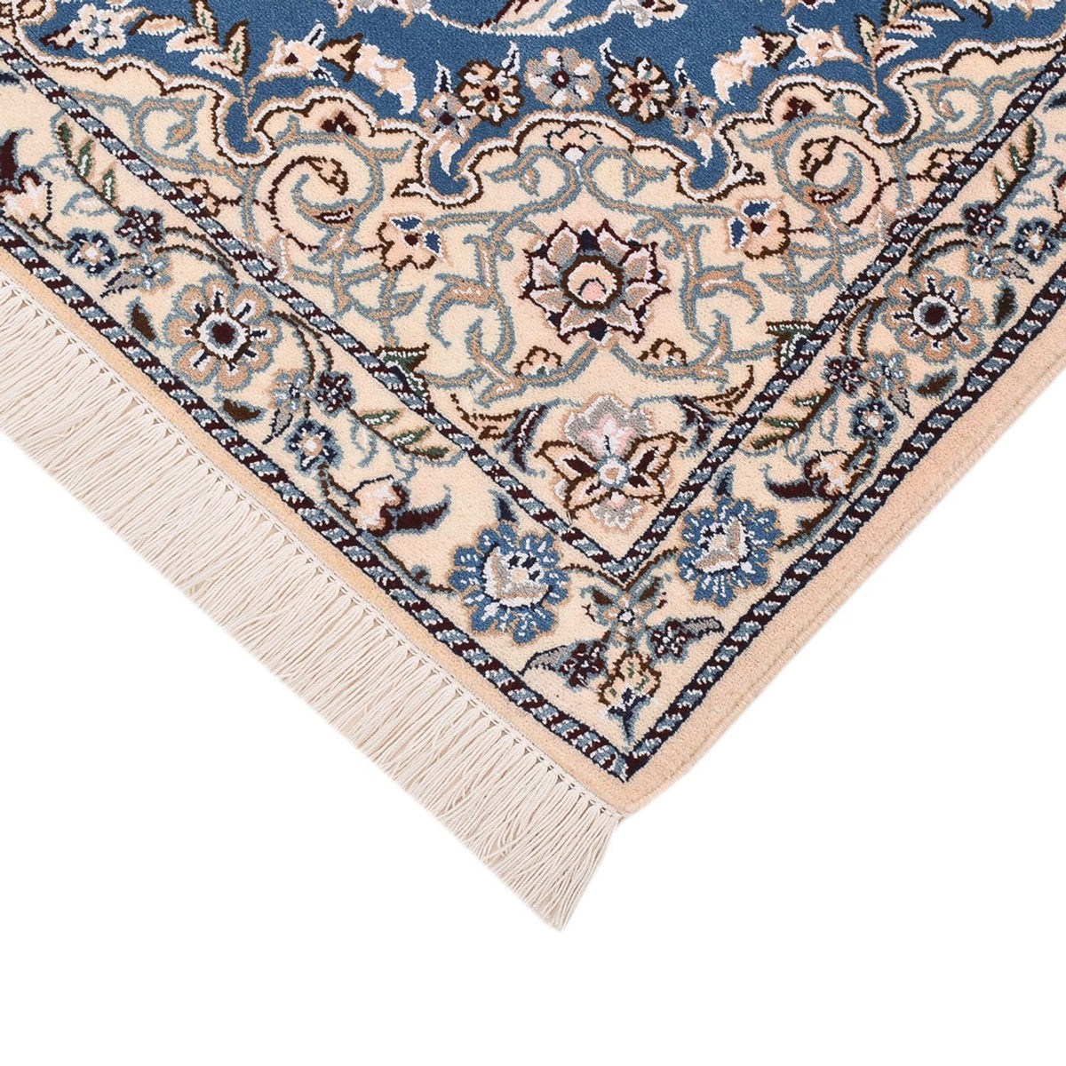 Perser Rug - Nain - Royal - 127 x 90 cm - blue