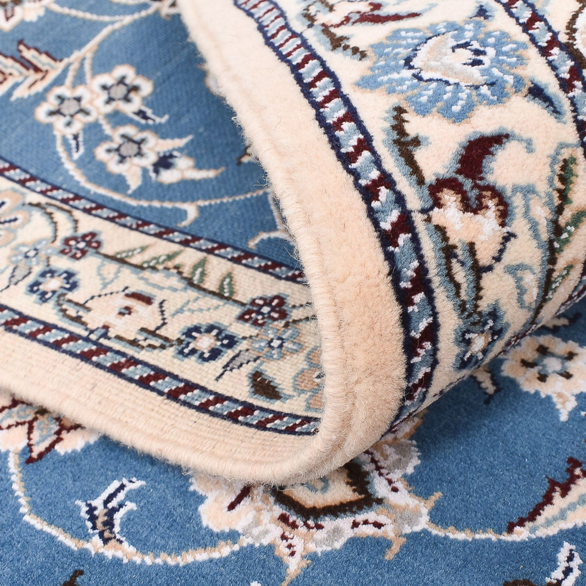 Perser Rug - Nain - Royal - 127 x 90 cm - blue