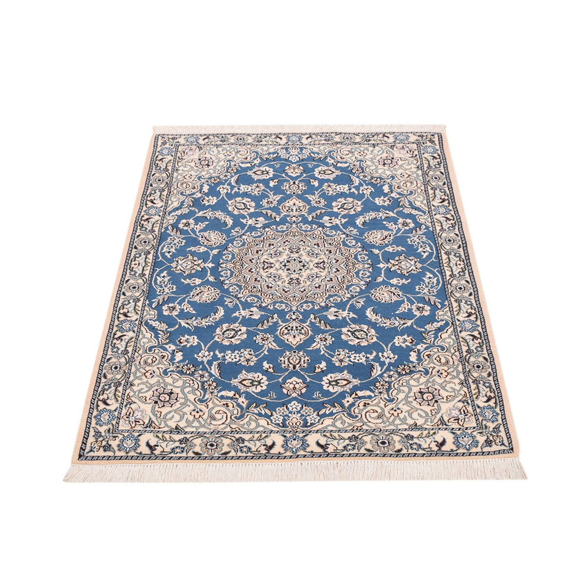 Perser Rug - Nain - Royal - 127 x 90 cm - blue
