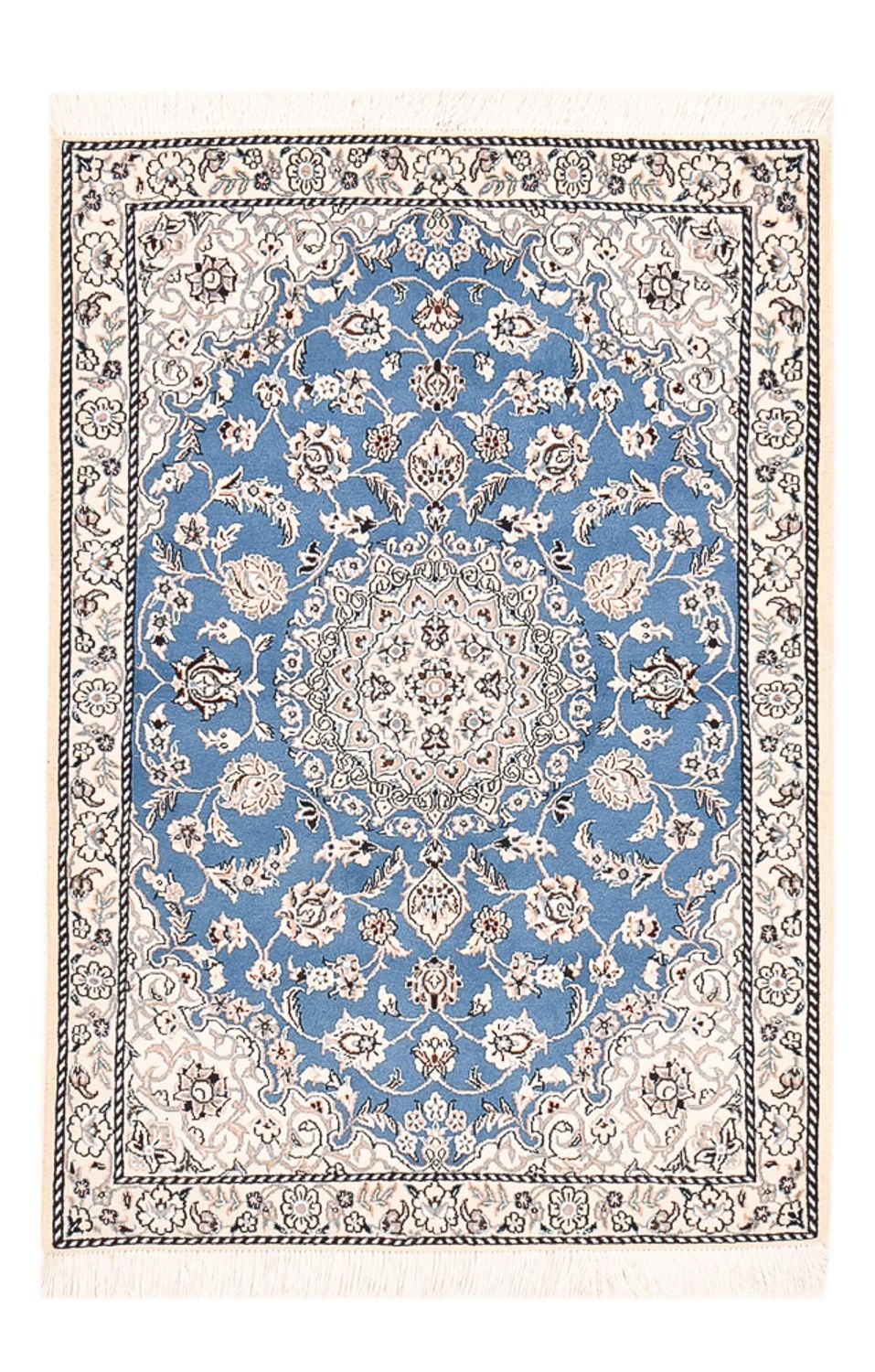 Perser Rug - Nain - Royal - 127 x 90 cm - blue