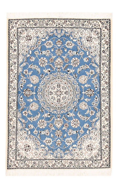 Nain - 9La Rug 90x127cm - Persian Rugs - blue