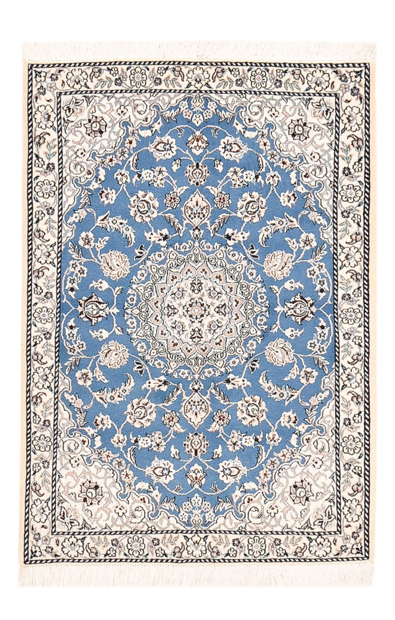 Perser Rug - Nain - Royal - 127 x 90 cm - blue