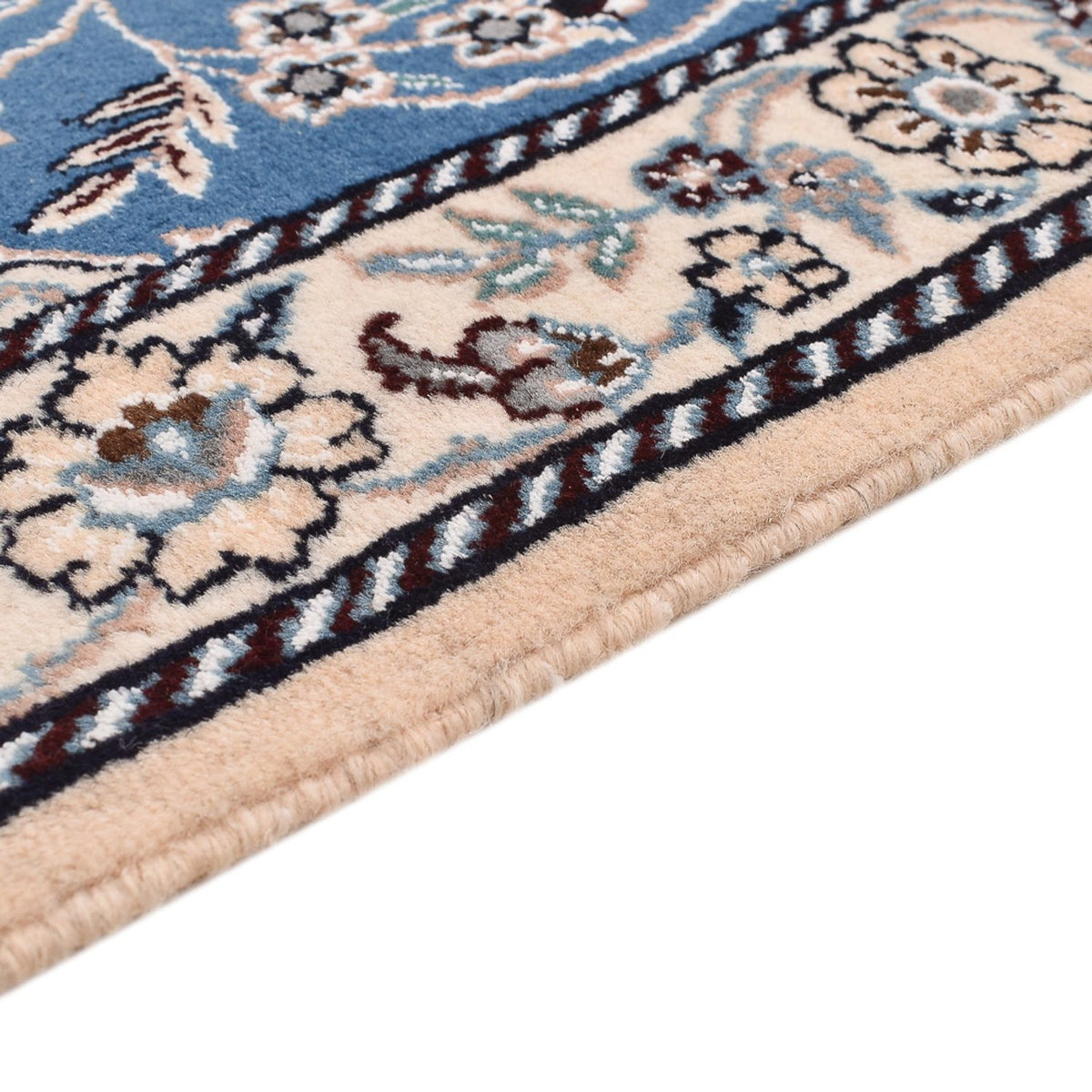 Perser Rug - Nain - Royal - 127 x 90 cm - blue