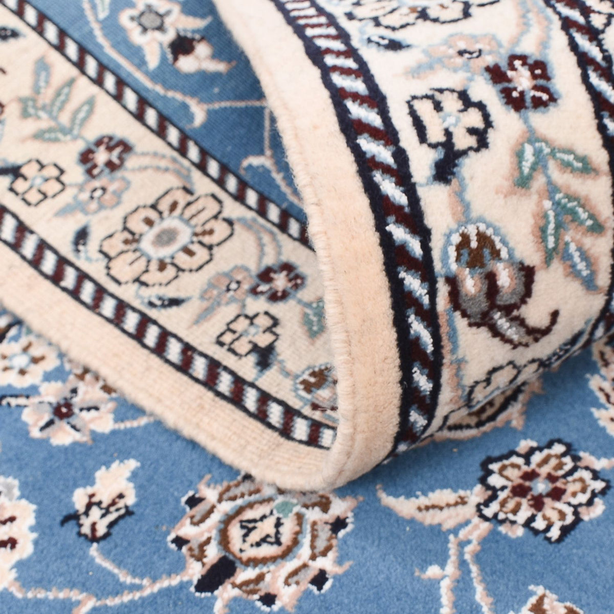 Perser Rug - Nain - Royal - 127 x 90 cm - blue