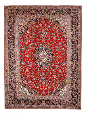 Perser Rug - Keshan - 393 x 294 cm - red
