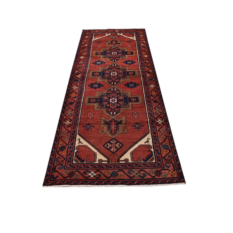 Runner Perser Rug - Bidjar - 300 x 102 cm - red