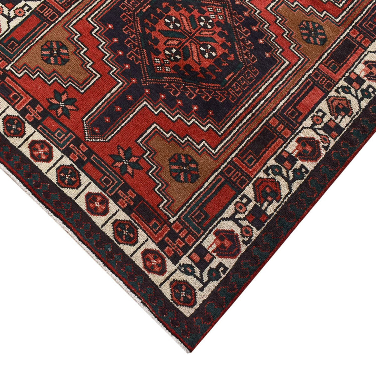 Runner Perser Rug - Nomadic - 313 x 100 cm - dark red