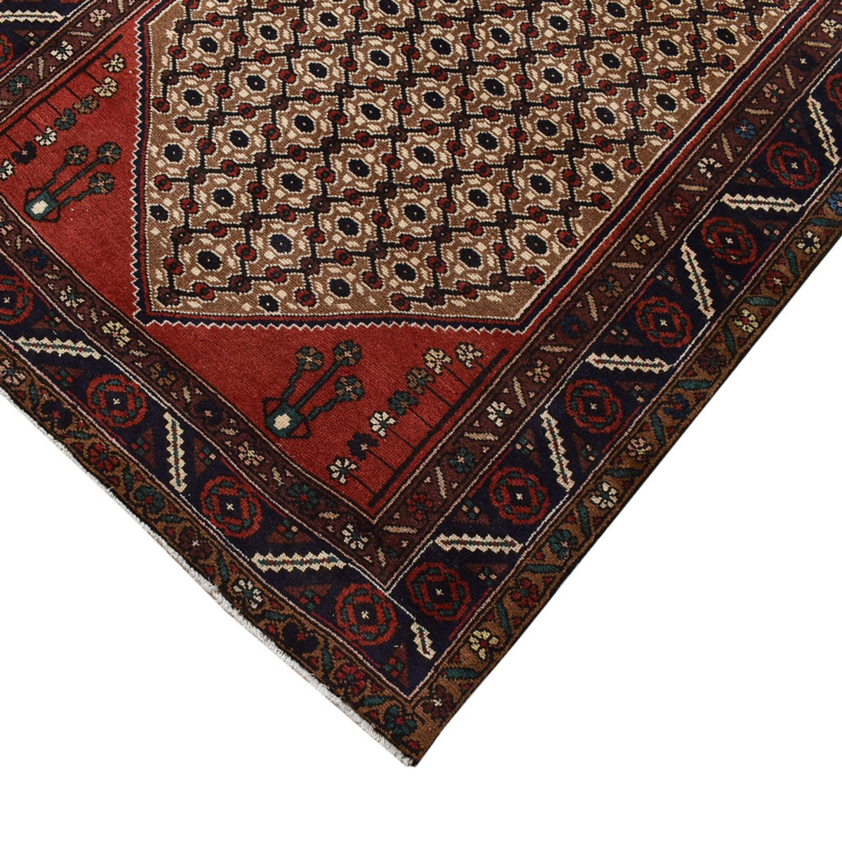 Runner Perser Rug - Nomadic - 392 x 104 cm - beige