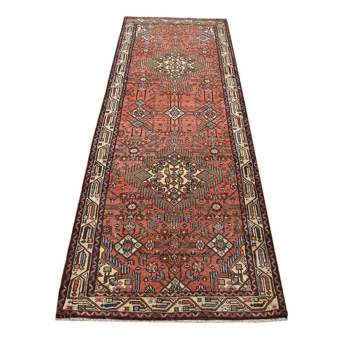 Runner Perser Rug - Nomadic - 265 x 85 cm - light red