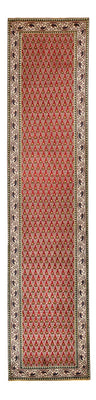 Runner Perser Rug - Tabriz - 390 x 87 cm - rust