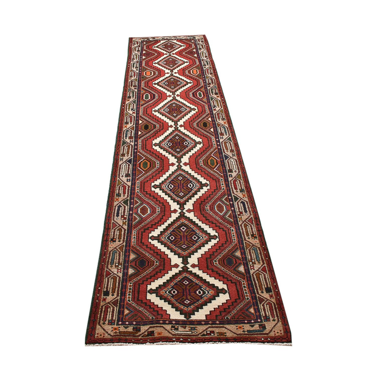 Runner Perser Rug - Nomadic - 318 x 73 cm - red